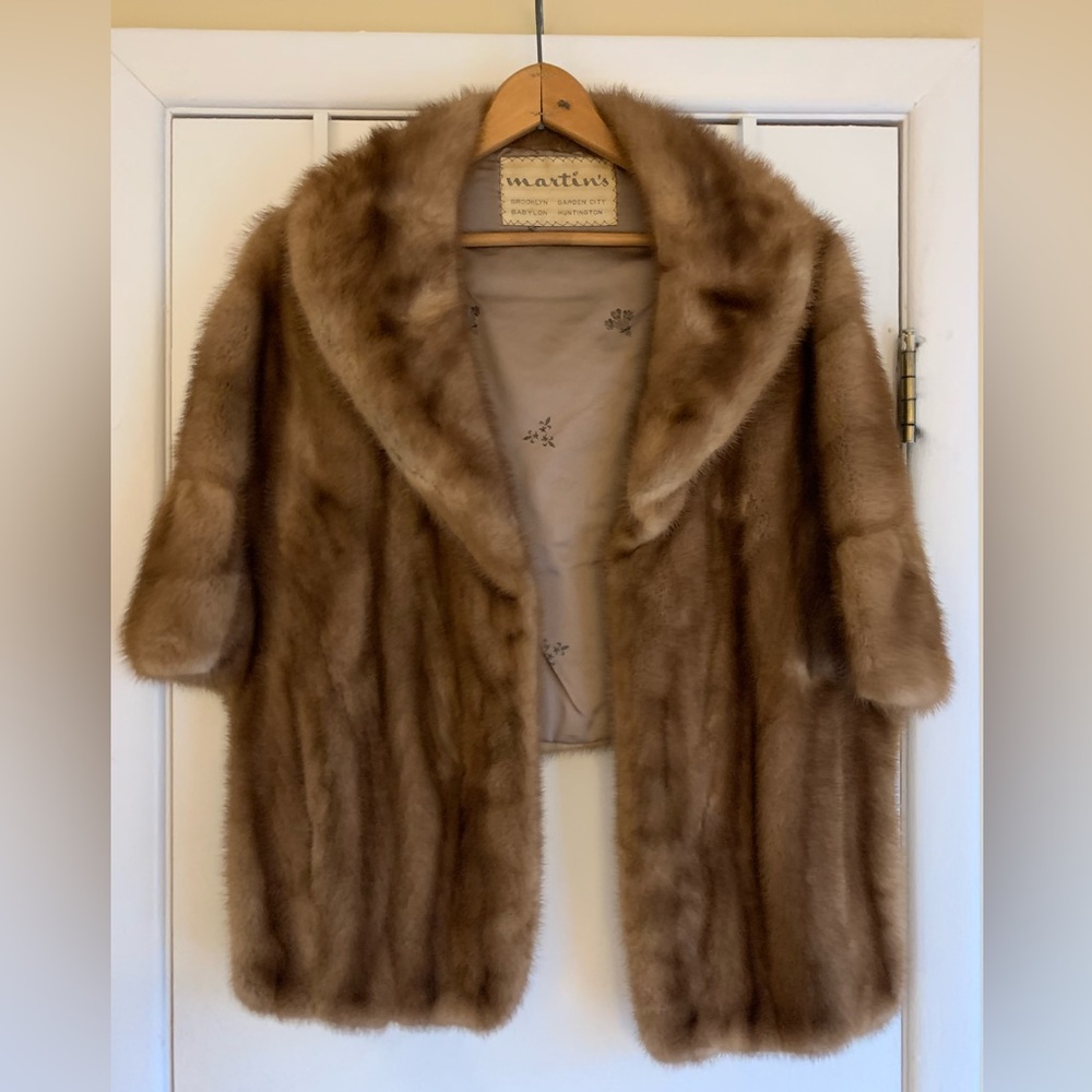 Vintage Fur Shawl